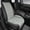 Grey, variant on Comfortable Car Seat Covers Universal Front Seat Coves for Car Accessories with Storage Pockets, Padded Car Interior Covers for Automotive, SUV, Truck, and Van(1 Comfortable Front Seat Cover)