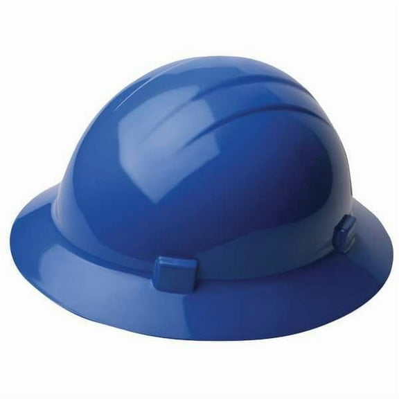 Hard Hat, Americana, Polyethylene, 4 Point Ratchet, Type 1, Class E, Blue