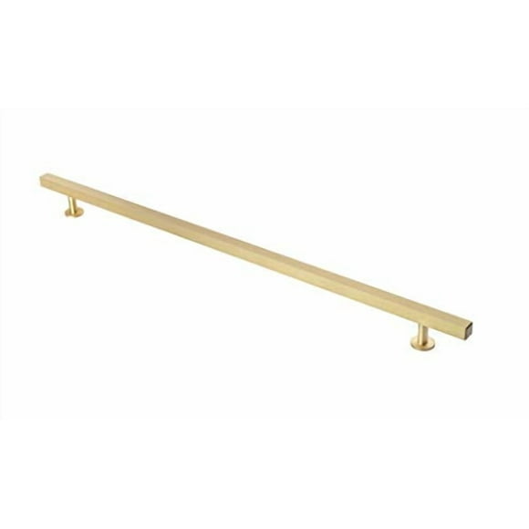 Lew's Hardware Série de Barres - Boutons et Tirettes en Laiton Massif (12 Pouces Centres/18 au Total)