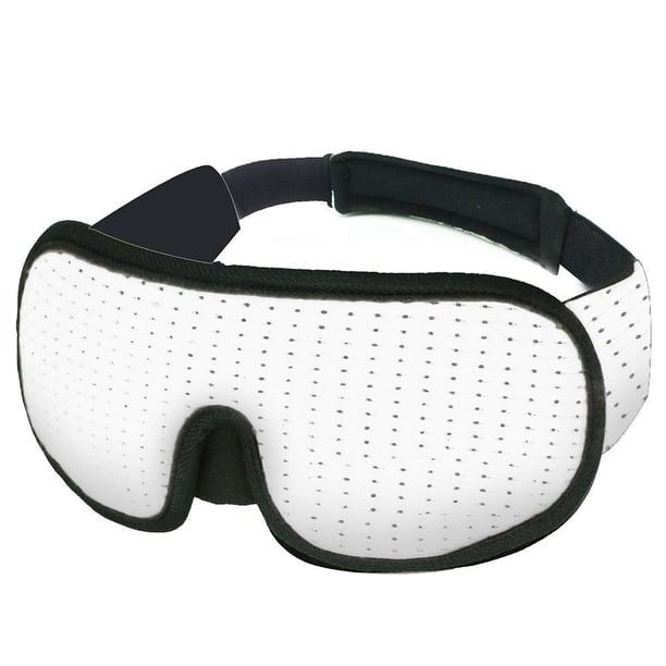 Máscara para dormir para hombres y mujeres, máscara para dormir con forma de copa contorneada en 3D y antifaz para dormir con los ojos vendados, máscara para dormir de noche moldeada cóncava
