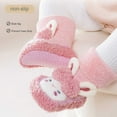 thumbnail image 4 of Otqutp Fashion Toddler Girls Soft Sole Footwear Kids Baby Boys Girls Winter Cute Warm First Walk Casual Shoes for 0 to 18 Months, 4 of 6
