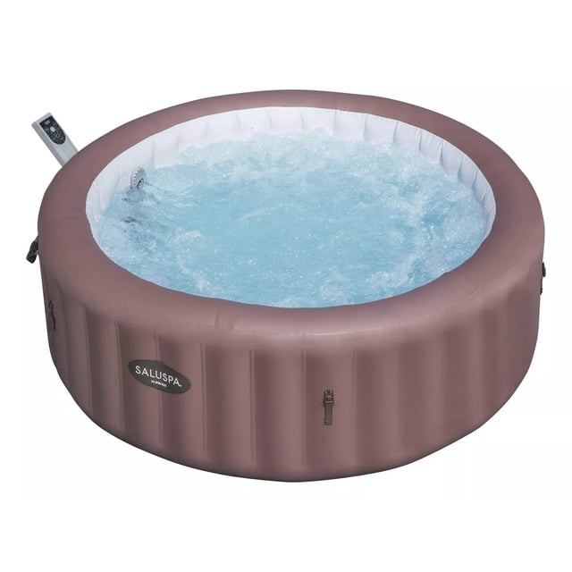Jacuzzi Spa Inflable Hidromasaje 1.96m X 71cm 4-6pers C/bomba Cap 980lts