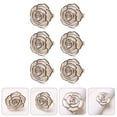 thumbnail image 1 of OUNONA 6Ud Plata Para Servilletas Con De Rosa Para De, 1 of 5