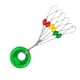 thumbnail image 1 of Frijol Espacial 600 uds./100 flotadores de pesca en grupo de goma colorida para exteriores (forma de oliva L) Ndcxsfigh Para Estrenar, 1 of 7