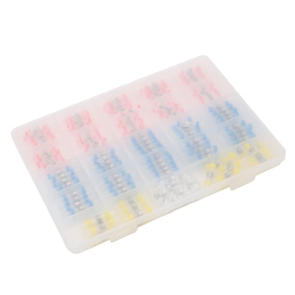 Heat Shrink Butt Connector, Great Insulation 270Pcs Terminal Wide Application For Boat