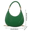 thumbnail image 2 of Felwors Women Shoulder Bag Fashion New Pattern Solid Color Retro Practical Large Capacity Zipper Messenger Bag, 2 of 5