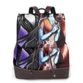 thumbnail image 1 of Goofa The Nightmare Before Christmas Pattern Leather Backpack Purse for Women Fashion Multipurpose Design Handbag Ladies Shoulder Bags Travel Backpack, 1 of 4