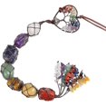 thumbnail image 1 of 7 Chakra Wall Ornament, Healing Crystals Ornament, Heart Shape Tree Of Life Chakra Crystals Healing Stones Hanging Ornament, Chakra Stones Decor For H, 1 of 4