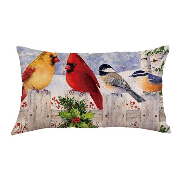 Up to 65% Off SMihono Geometric Pattern Linen Pillowcase Sofa Cushion Cover Home Decoration