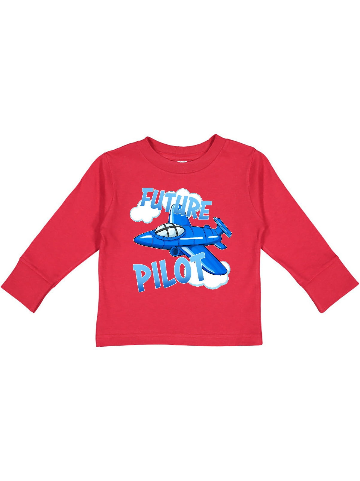 Future Pilot blue plane Toddler Long 