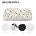 thumbnail image 4 of Uemuo Coffee Printed Leather Pencil Case, Pencil Pouch, Portable Pencil Bag, Pen Case for& Office, 4 of 7