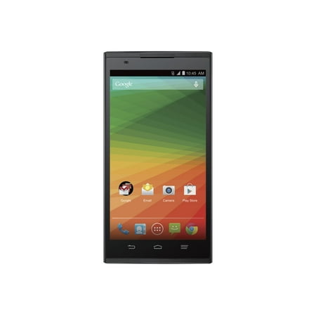 Walmart Family Mobile ZTE Zmax 16GB Prepaid Smartphone, Black