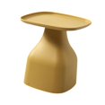 thumbnail image 4 of simhoa Small PP Square Side Table Bedside Table Multifunctional 19x19x20inch for Laptop Yellow, 4 of 8