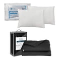 thumbnail image 1 of Colcha Queen Size Acabado Ultrasónico Trinity Negro + Almohada Frosty 2, 1 of 8