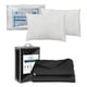 thumbnail image 1 of Colcha Queen Size Acabado Ultrasónico Trinity Negro + Almohada Frosty 2, 1 of 8