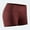 3"- Burgundy, variant on Tough Mode Women's 3" 5" Mid-Waisted Athletic Running Workout Volleyball Spandex Gym Dance Crossfit WOD Lifting Active Soccer Sports Training Compression Booty Shorts