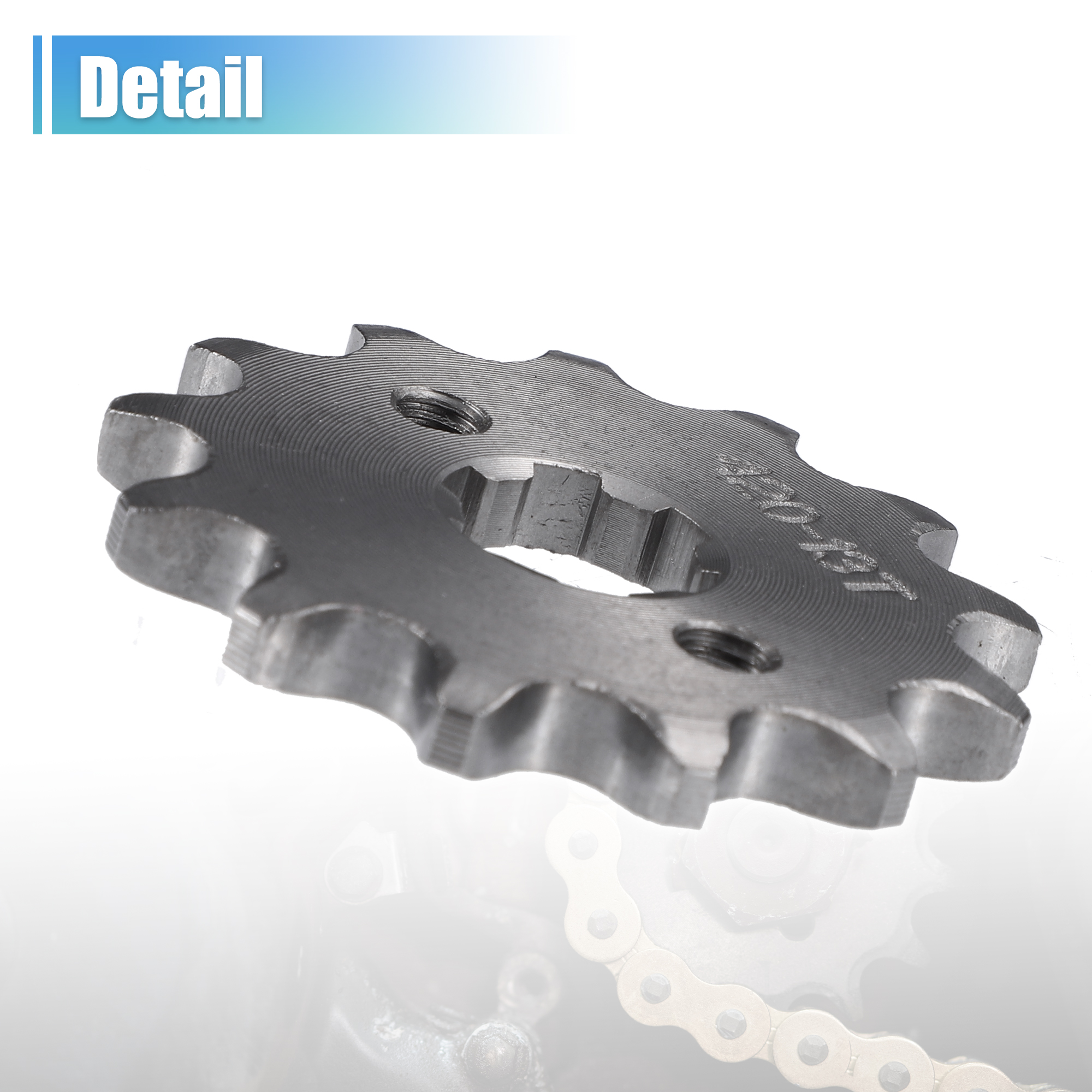 Unique Bargains 1 Set 420 Style 13 Teeth 17mm ID Engine Sprocket for Various Bikes