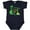 Navy Blue, variant on Inktastic Grandma Loves Me Grandchild Dinosaur Boys Baby Bodysuit