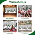 thumbnail image 5 of Fsddascl 7 x 16 Ft Christmas Garage Door Cover, Grey Snowman Christmas Large Garage Door Banner, Xmas Tree Green Snowflake Hanging Garage Mural Background for Indoor Outdoor Xmas Party Supplies, 5 of 9