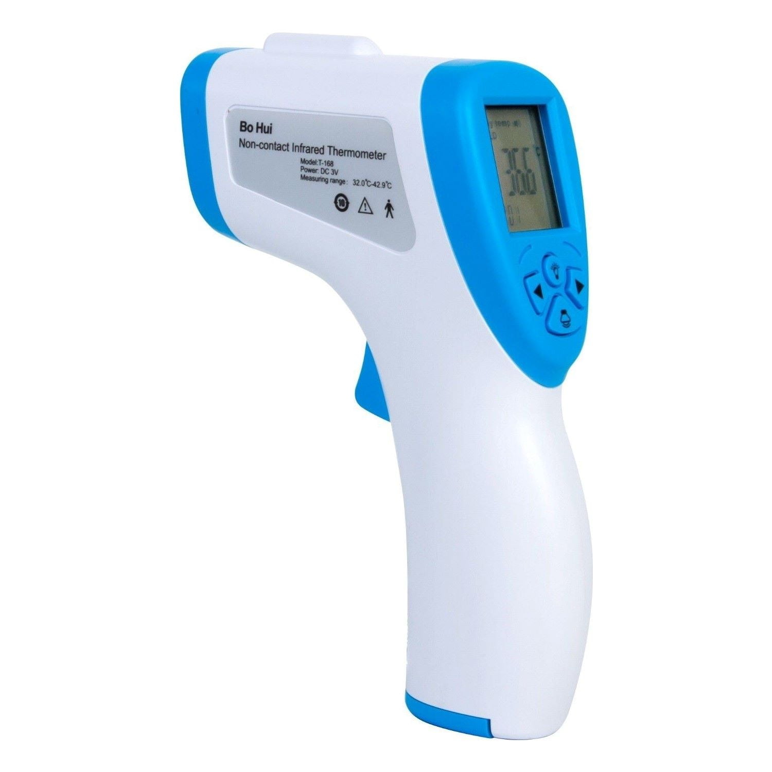 Thermometer for Adults and Baby, NURSAL Touchless Infrared Body Thermometer  for Fever, Large LCD Display and