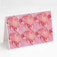 thumbnail image 1 of Watercolor Red Hearts Greeting Cards & Envelopes - Pack of 8, 1 of 1