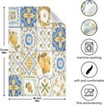 thumbnail image 3 of Dreamtimes Soft Absorbent Reusable Kitchen Towels, Set of 1|28x18 in, Lemons Talavera Dining Kitchen Living Room Tea Towels Dish Towels Decorative Towels, 3 of 7