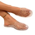 thumbnail image 3 of Zapatos Playa para Mujeres Planos Transpirables Viajes Al Aire Libre (36) Blanco, 3 of 8