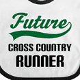 thumbnail image 4 of Inktastic Future Cross Country Runner Boys Baby Bib, 4 of 4