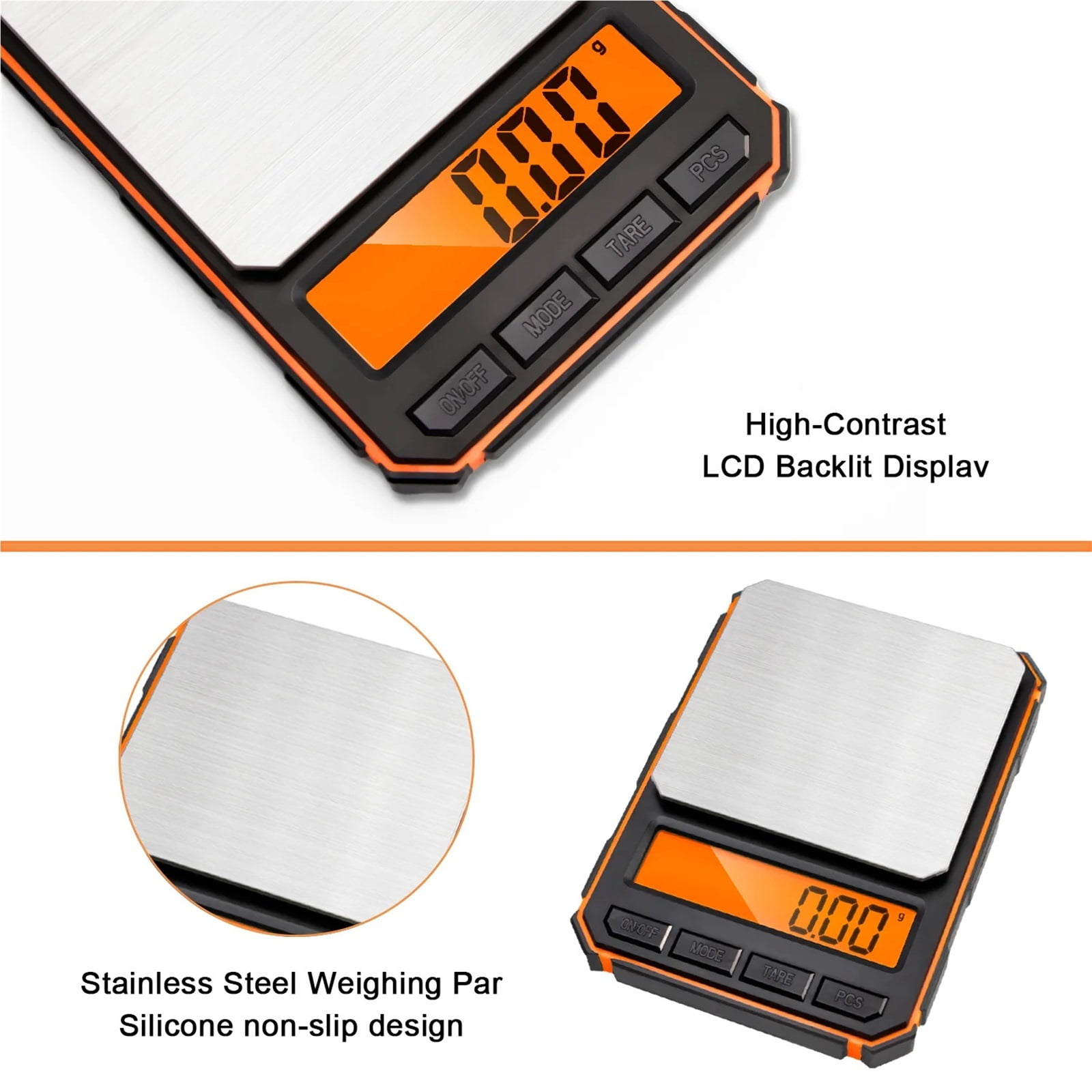 Kitchen Scales 500g/0.01g Digital Display Electric Scale For Balance Kitchen Food Weighing ,Easy to Operate