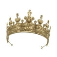 thumbnail image 2 of Corona de rey para hombre, tocado, diadema para fiesta temática, Halloween, teatro, 2 of 4