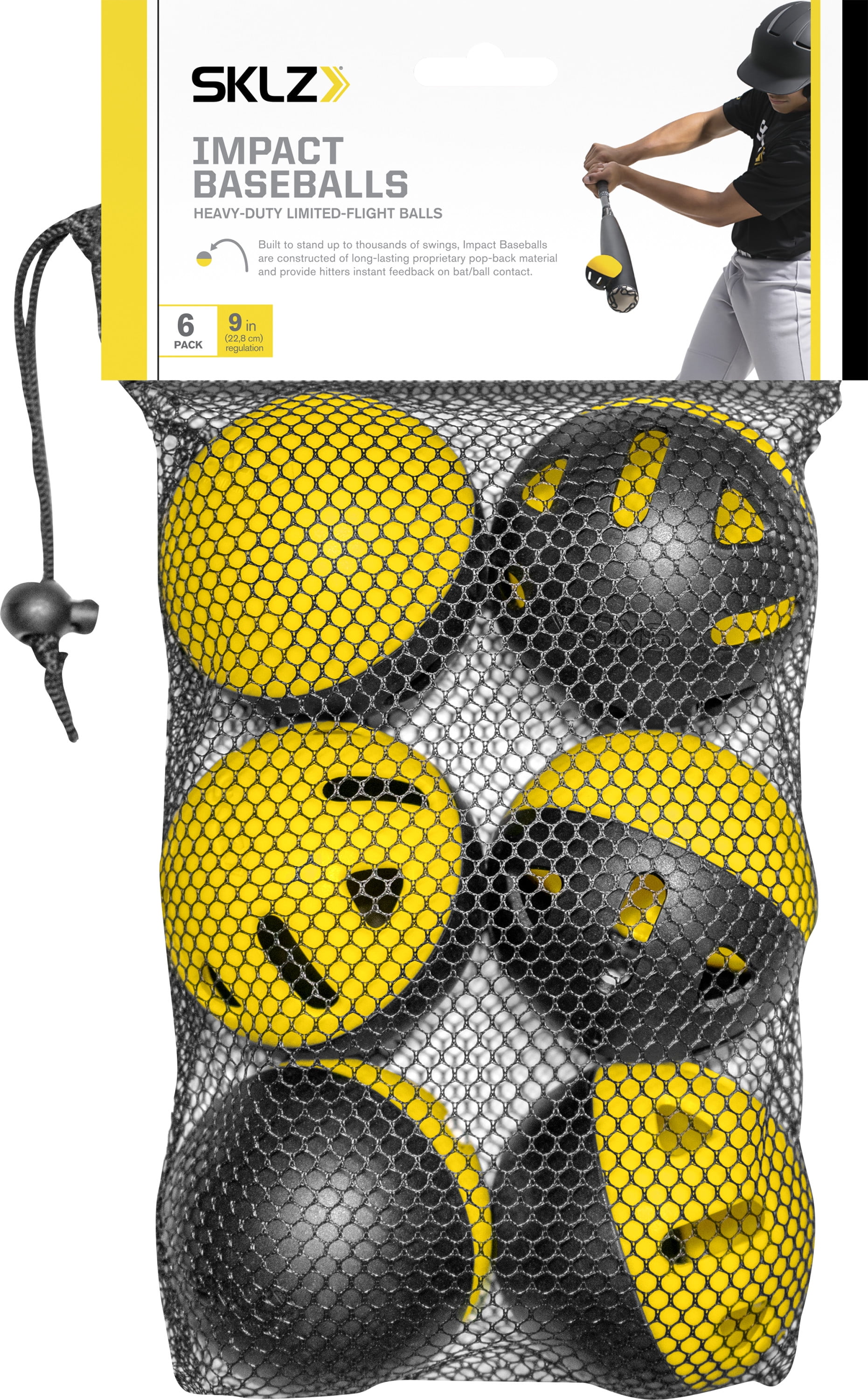SKLZ Impact Practice Baseballs 6 Pack