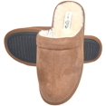 thumbnail image 3 of Chaussons Confortables en Mousse à Mémoire de Forme pour Hommes Doublure en Peluche Chaussons d'Intérieur et d'Extérieur, 3 of 4
