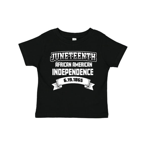 Inktastic African American Independence Juneteenth Boys or Girls Toddler T-Shirt