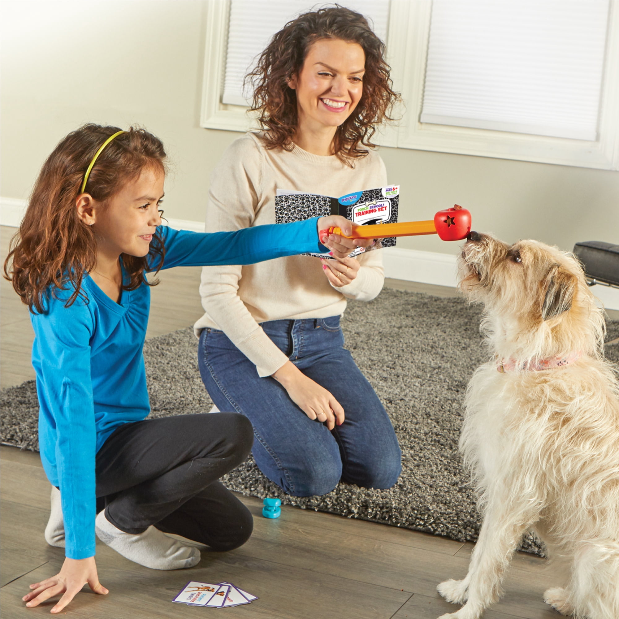 Brightkins Pooch School! Dog Training Set Dog Toy, Interactive Enrichment Games, 15-Pieces