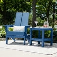 thumbnail image 5 of Krikacy Outdoor Folding Adirondack Chair-Set Of 6,with Cup Holder High Back,for patio,Navy, 5 of 9