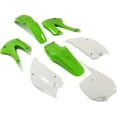 thumbnail image 4 of Kojem Full Plastic Fairing Kit Bodywork Compatible With 2001-2013 Kawasaki KX85 KX100 (Green+White), 4 of 17