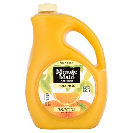 Minute Maid Premium Pulp Free 100% Orange Juice, 128 fl oz