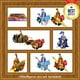 thumbnail image 2 of Paquete de armas Nicolababe Medieval para minifiguras con 233 piezas, 2 of 6