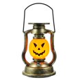 thumbnail image 1 of 1pc Pumpkin Solar Kerosene Lamp Retro Handheld Lantern Halloween Lamp Ornament, 1 of 6
