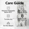 thumbnail image 4 of Yellow Shower Curtain for Bathroom Abstract Yellow Gray Watercolor Shower Curtain Set with Hooks Contemporary Oil Panting Fabric Waterproof Shower Curtains 72x72inches, 4 of 6
