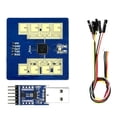 thumbnail image 1 of New LD2411S Smart Home 5V 50mA High Performance 24GHz Motion / Mini Motion Human Sensing Distance Sensor Module,1 set of Human body sensing module,Blue, 1 of 8