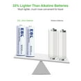 thumbnail image 3 of EBL Lithium AA Batteries (8 Pack), Double A Batteries 3000mAh 1.5V with Storage Box, 3 of 7