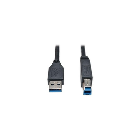 UPC: 0037332183125 | Tripp Lite U322-006-BK Black SuperSpeed Device Cable AB