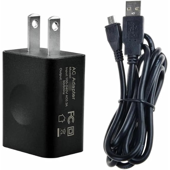 Nuxkst USB AC/DC Power Adapter Camera Battery Charger Cord for Coolpix S01 S6600