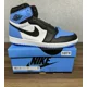 thumbnail image 2 of Ni - ke Air Jordan 1 Retro High OG UNC Men' Size 14 University Blue Black NEW DZ5485-400, 2 of 5