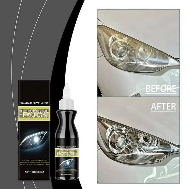 BotaniNest One Bottle Of Car Headlight Care Can Quickly Frost And Yellowing Keep The Lights Bright As And Help Worry Travel!