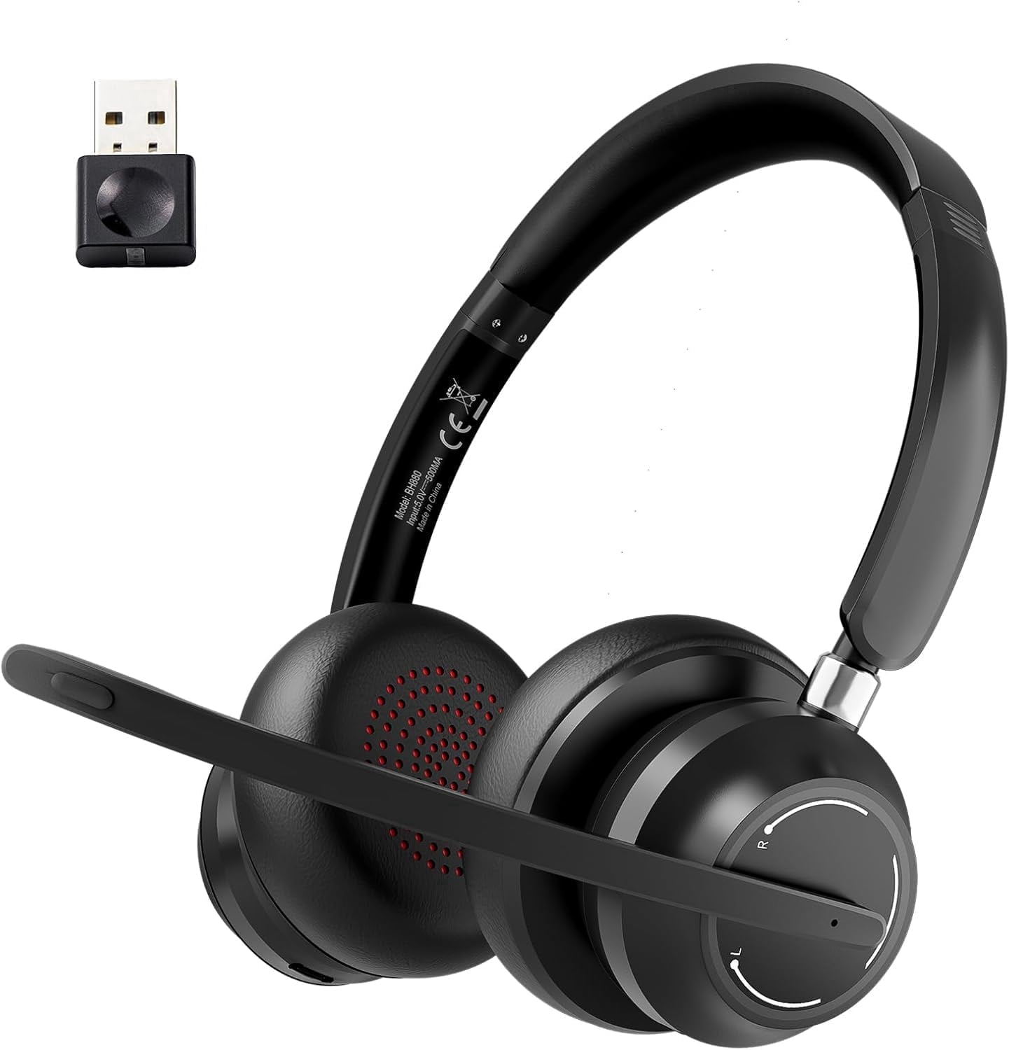 NUROUM OpenEar Pro 2 Bluetooth Noise Reduction Headphones with Mic