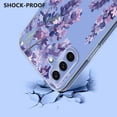 thumbnail image 6 of TECH CIRCLE for Samsung Galaxy A26 5G Flexible TPU Magnetic Phone Case Compatible with MagSafe Cute Slim Clear Floral Full-Body Shockproof Protection Cover for Women Girls,E, 6 of 6
