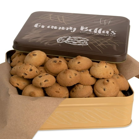 Easy Christmas Cookies To Make With Toddlers Granny Bella’s Christmas Gift Baskets Homemade 36 + Gourmet Crunchy Chocolate Chip Cookies In Reusable Tin | Prime Holiday Fresh Bakery Gifts Delivery For Grandma, Men & Women | Fami ()