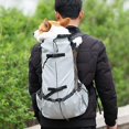 thumbnail image 5 of Mochila para perros, mochila con forro impermeable, pequeña bolsa de viaje para senderismo, caminatas, ciclismo, 5 of 5
